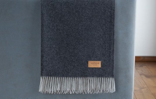 Плед WOOL RAVEN цена